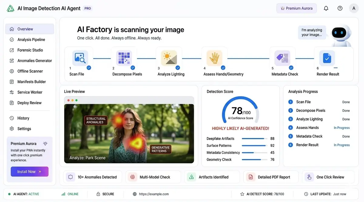 AI API generator — example of the AI tool dashboard software